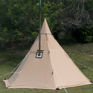 2.4m 2 oppisite doors pyramid camping tent