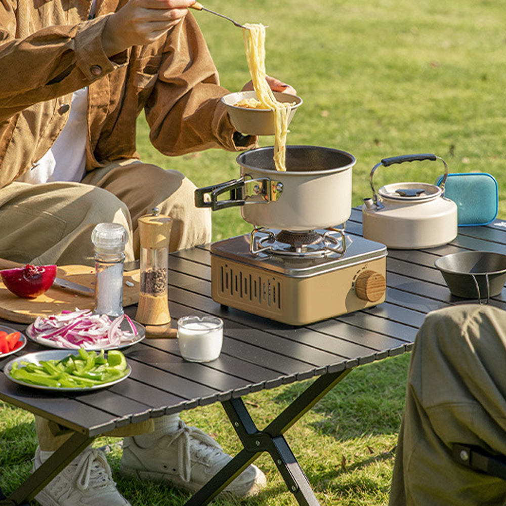 outdoor camping cassette furnace