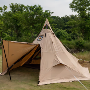 6 sides snow skirts pyramid tent