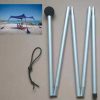 Beach tent pole